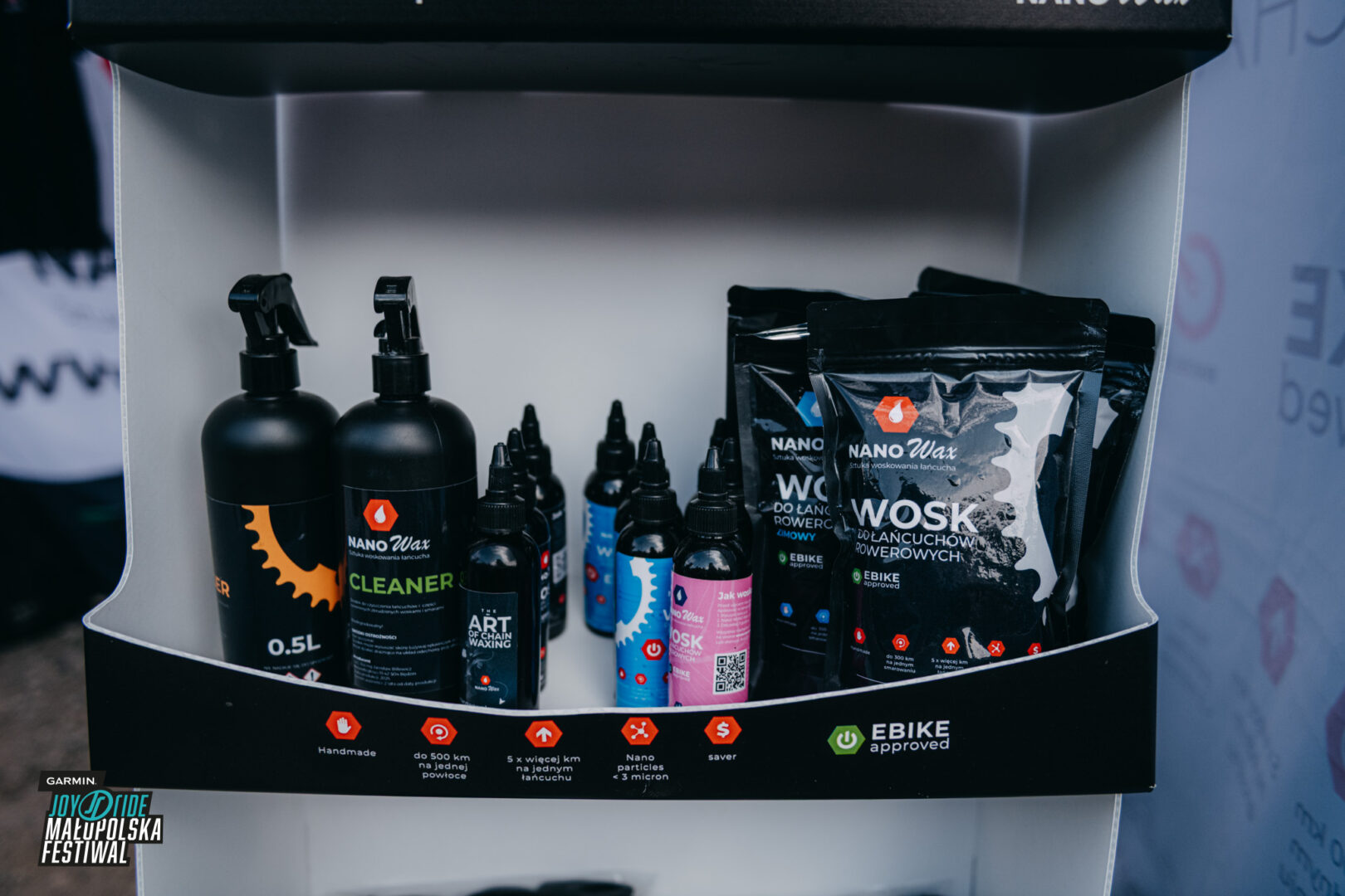Sztuka Woskowania Łańcucha – Nanowax na Garmin Joy Ride Dolny Śląsk Festiwal 2025
